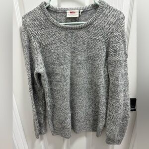 Fjallraven Gray Knit Sweater, size XL